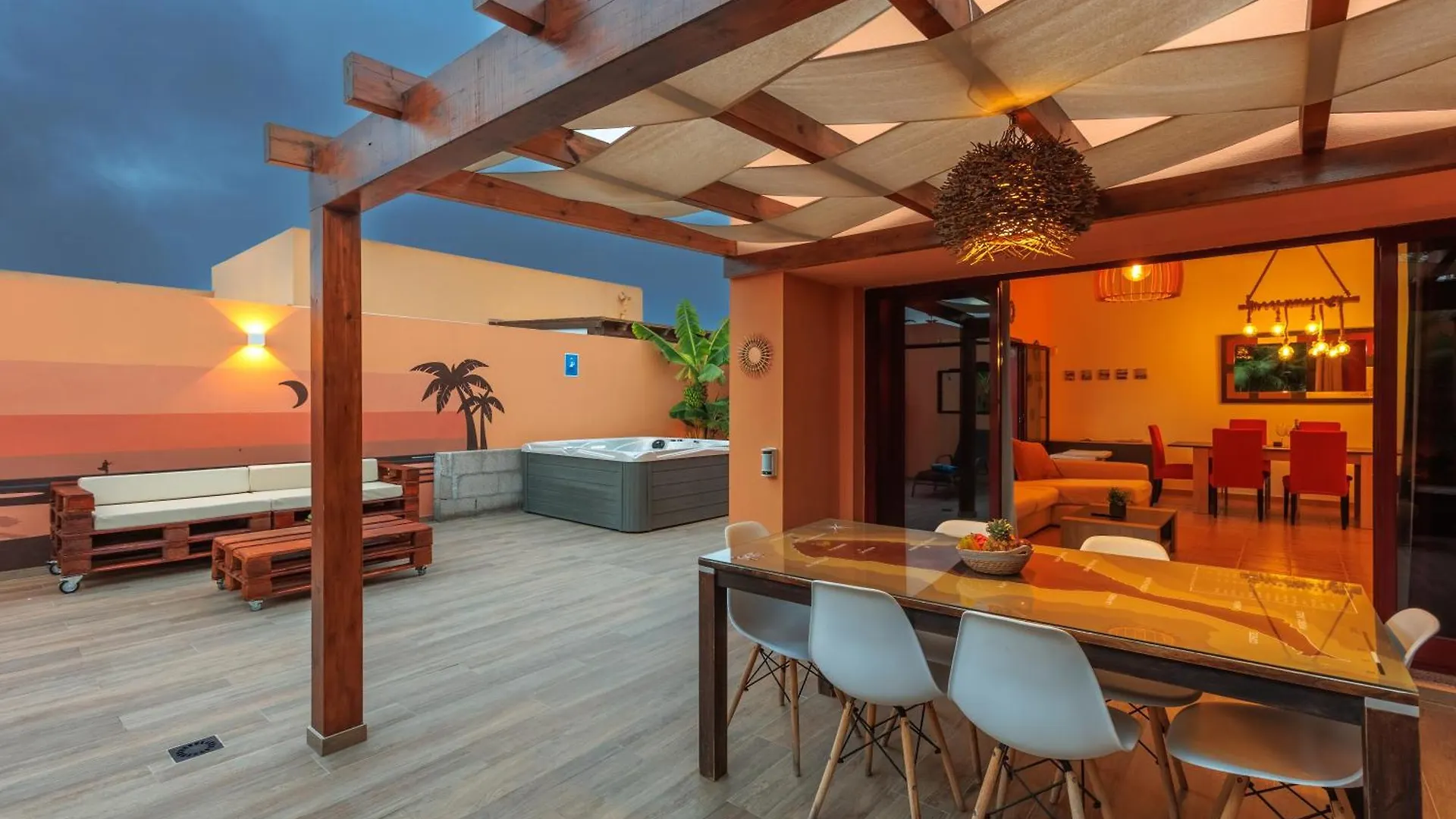 Villa Jacuzzi & Barbecue La Oliva
